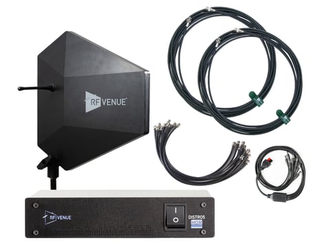 RF Venue Diversity Fin IPX + DISTRO5 Bundle