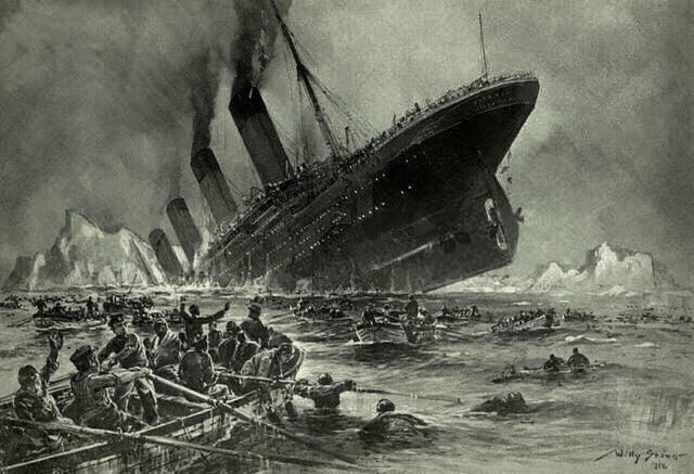 Titanic sinking