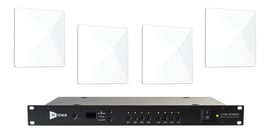 4 ZONE-Network Multi-Zone Antenna Combiner and Diversity Architectural Antenna Bundle 