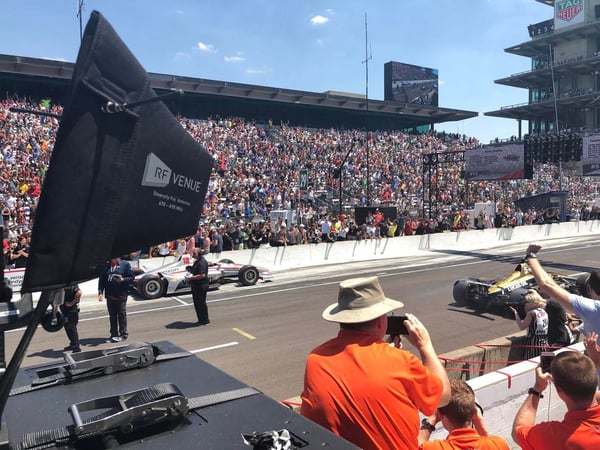 Diversity Fin Antenna at the Indy 500