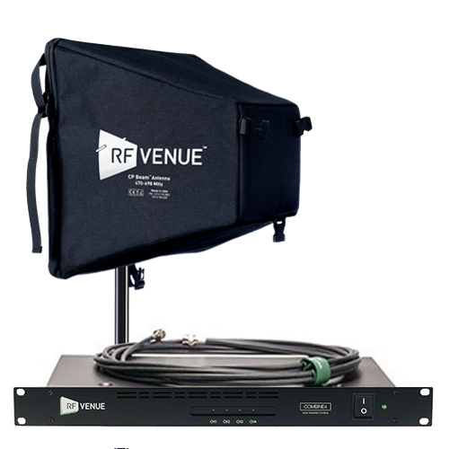 RF Venue 4 Channel In-Ear Monitor Upgrade Pack