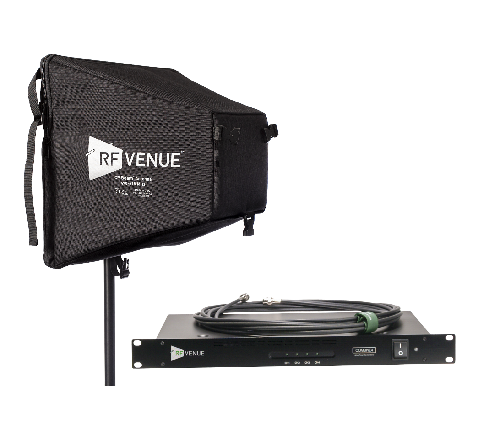 4 Channel In-Ear Monitor Upgrade Pack with CP Beam Antenna