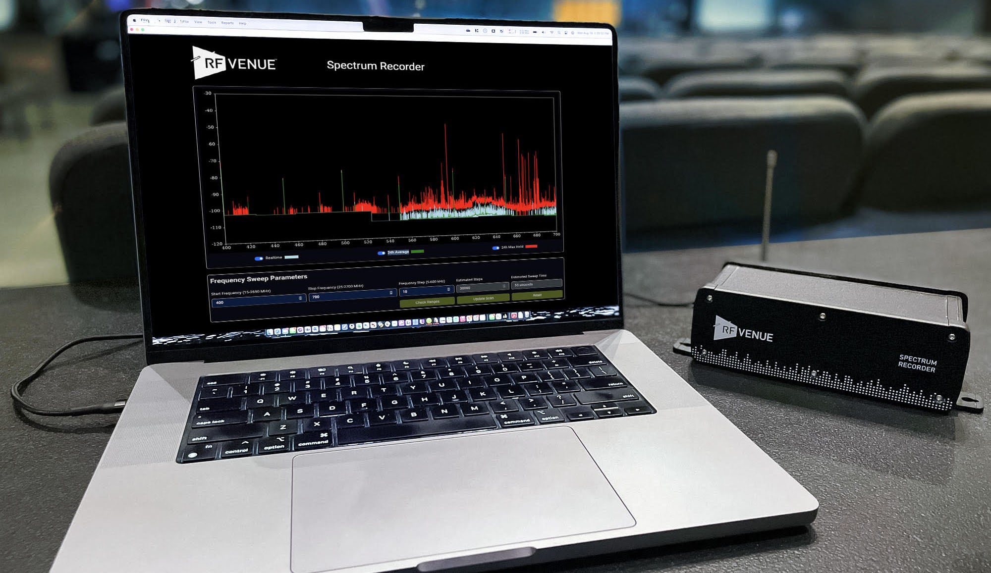 その他 Fab And Again... RF RF Venue's Spectrum Recorder firmware update: smarter, faster and
