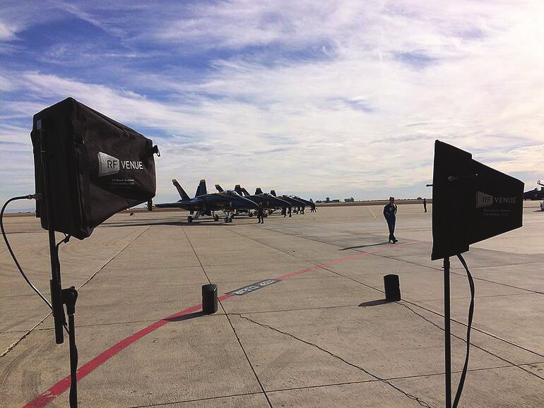 Blue Angels Take Flight with RF Venueand In Concert Productions